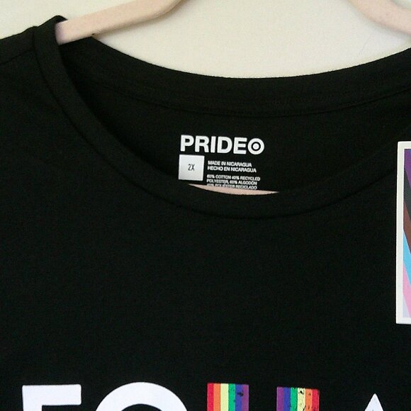 NWT Pride EQUALITY tank top Rainbow Size 2X - Picture 2 of 6